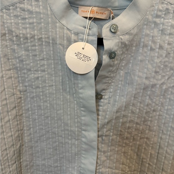 Light Blue Tory Burch Shirt - Picture 2 of 2